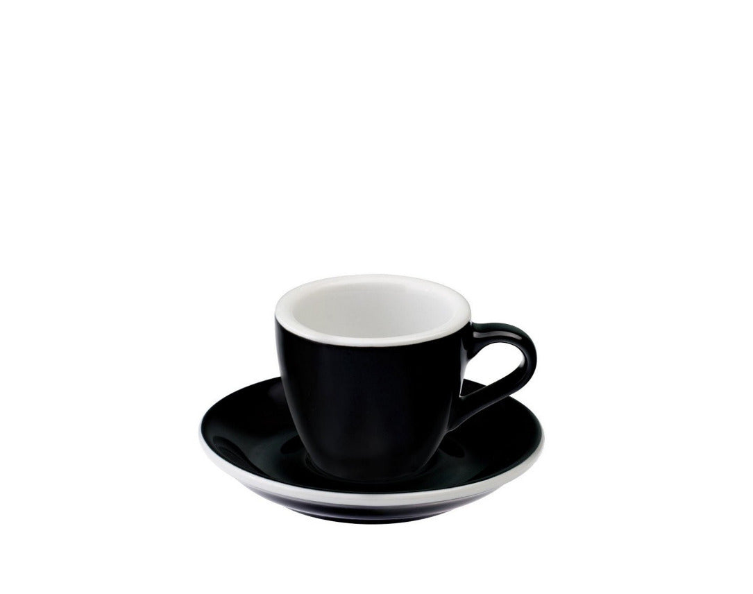 LOVERAMICS Egg Espresso Cup &amp; Saucer 80ml