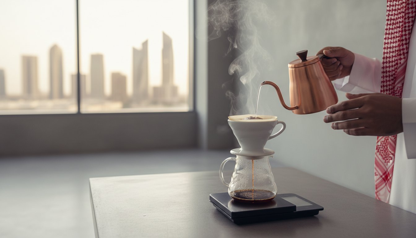 دليل أدوات v60: كل ما تحتاجه لتحضير القهوة المقطرة باحترافية