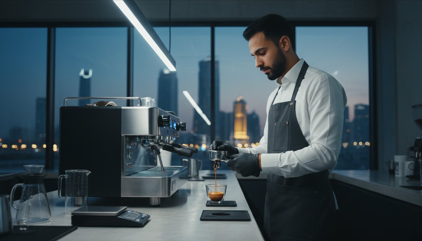 دورة باريستا: دليلك الشامل لاحتراف فن القهوة المختصة في السعودية 2026