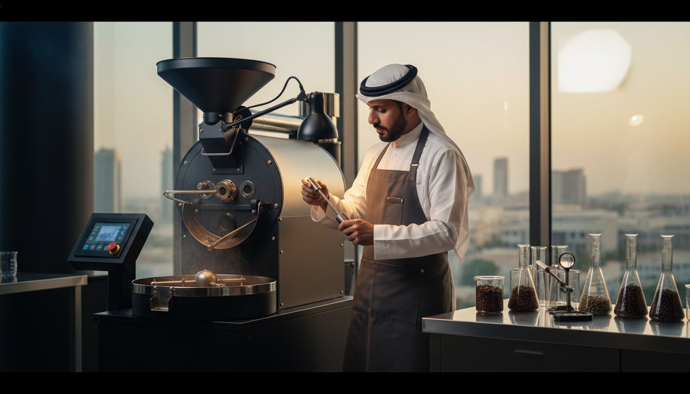 دليلك الشامل حول محمصة القهوة: بين علم المختبر وفن التحميص 2026