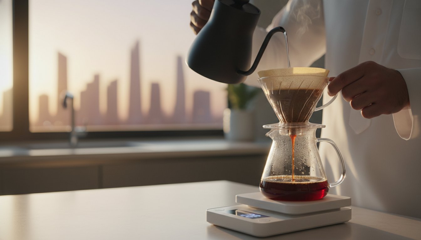 طريقة تحضير v60: الدليل العلمي والعملي لاستخلاص الكوب المثالي 2026