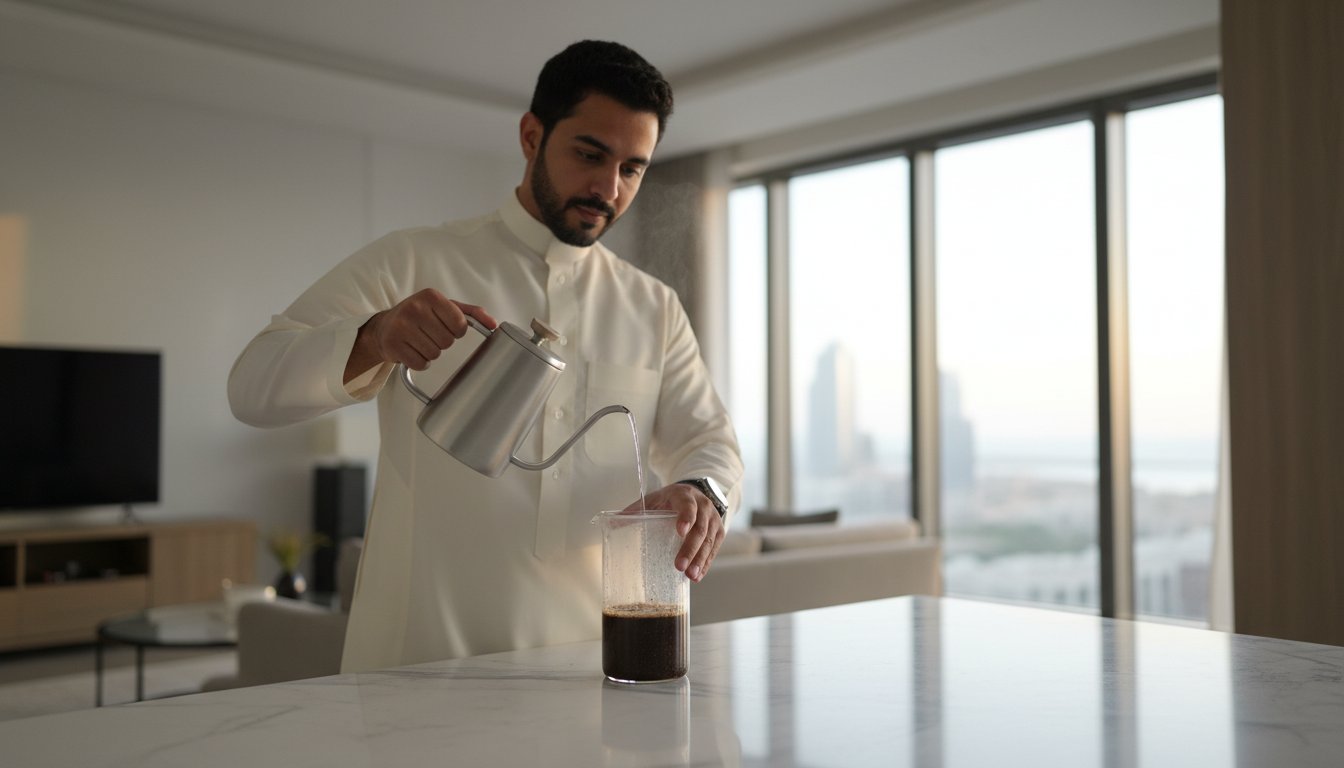 تحضير القهوة بدون أدوات: دليل المحترفين لاستخلاص كوب مثالي في أي مكان عام 2026