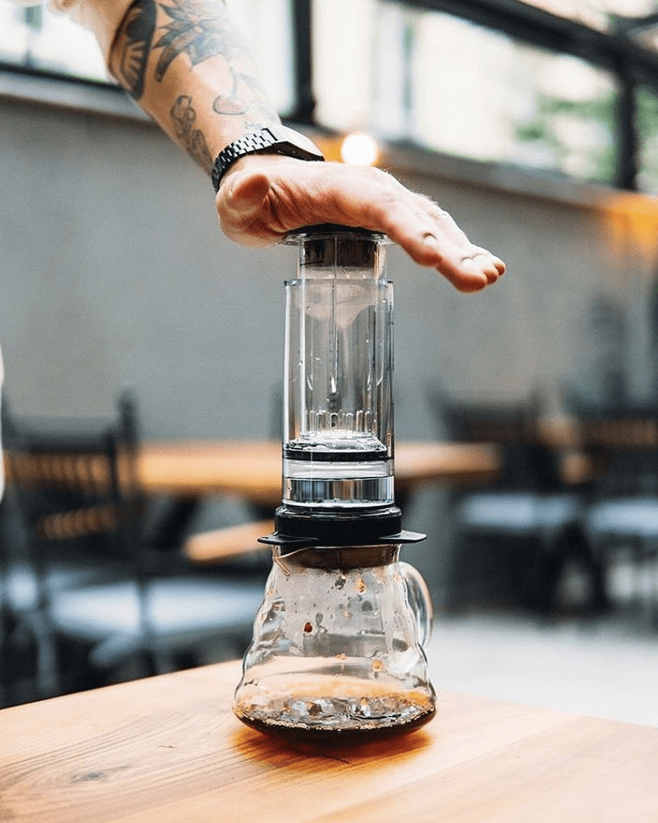 Delter Coffee Press - Caffeine Lab