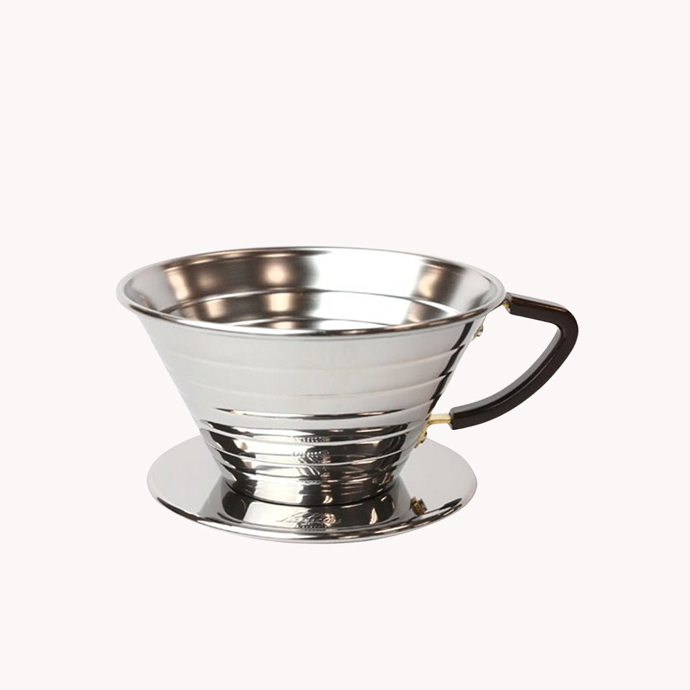 Kalita Wave Dripper Stainless Steel 185 - Caffeine Lab