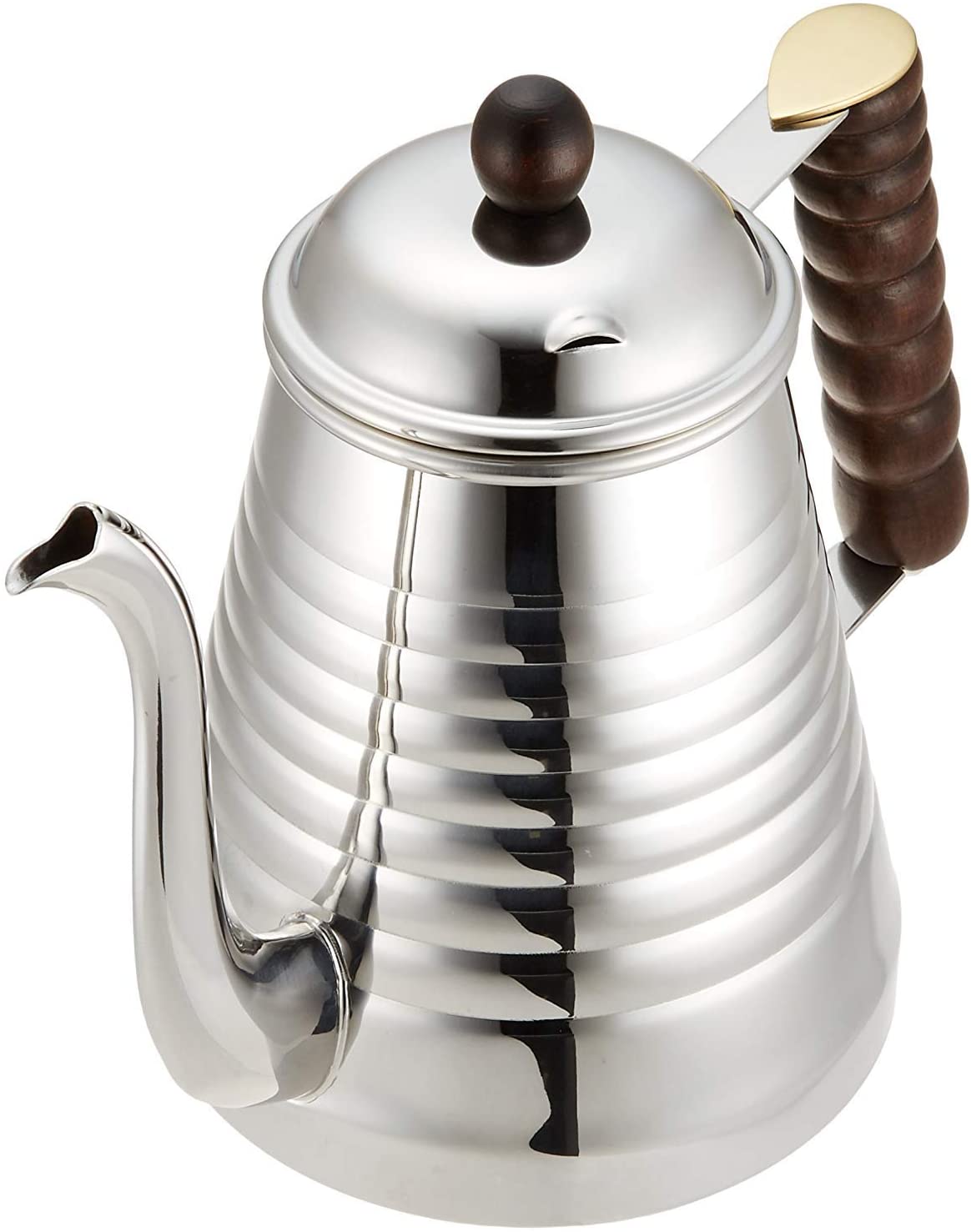 Kalita Wave Stainless Steel Gooseneck Kettle - 1L - Caffeine Lab