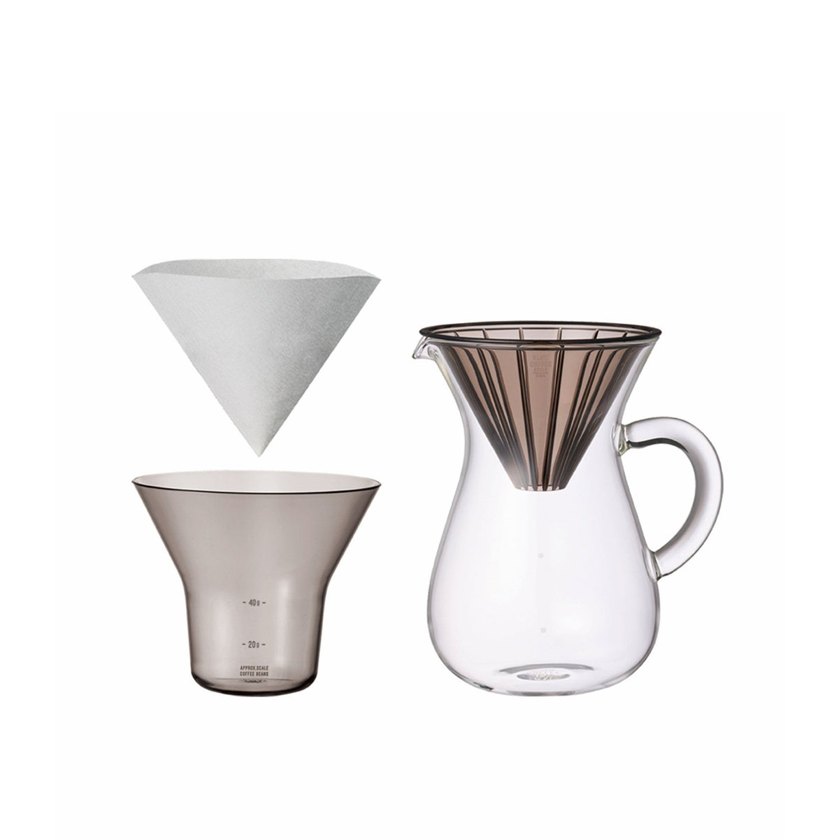 Kinto SCS Coffee Carafe Set - Caffeine Lab