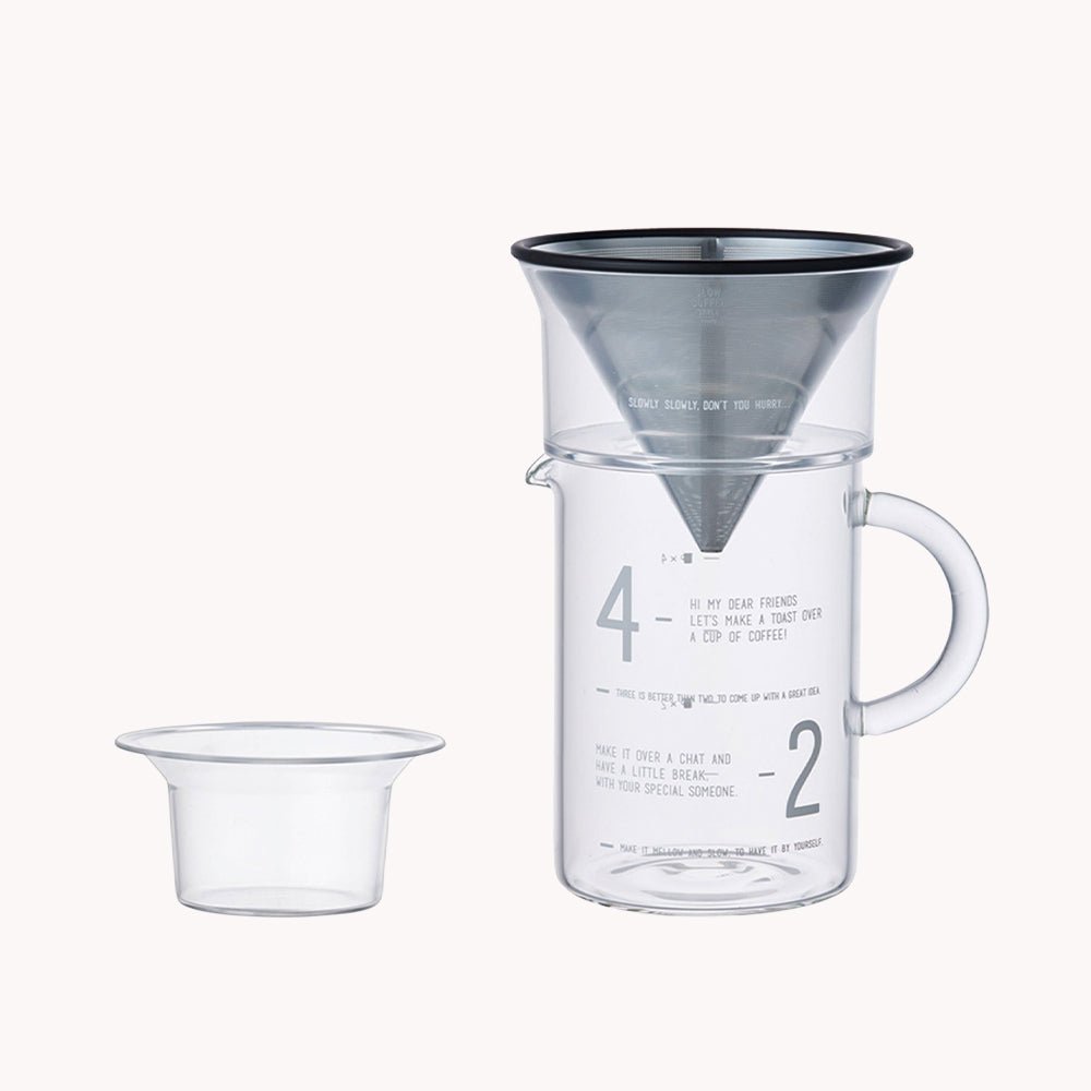 Kinto SCS Coffee Jug Set - Caffeine Lab