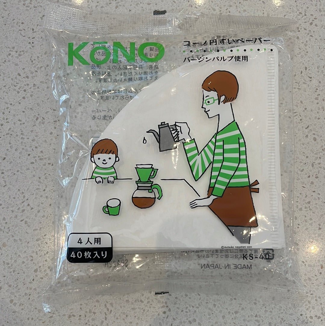 Kono Cone Paper - 40pcs - Caffeine Lab