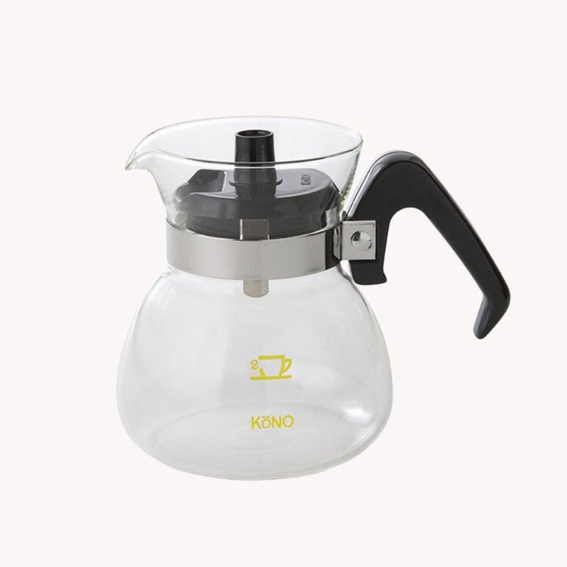 Kono Glass Pot - 2 Cups - Caffeine Lab