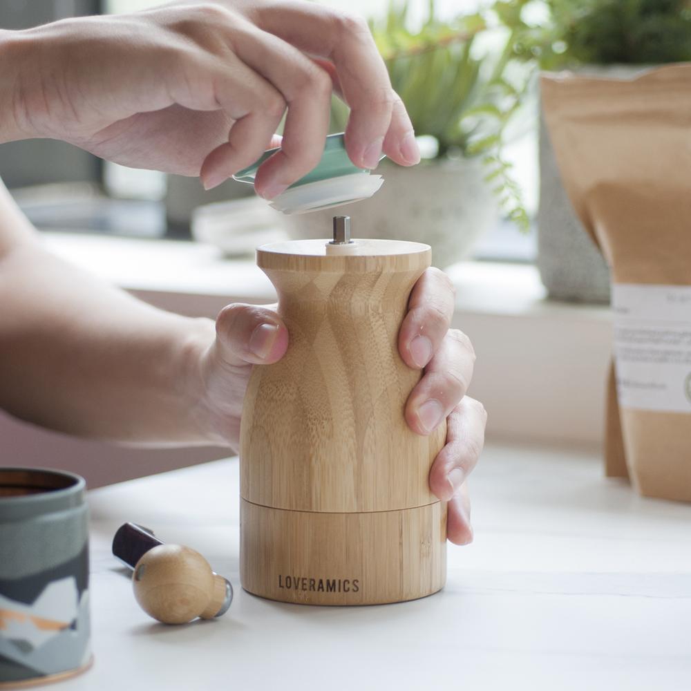 Lid Of Coffee Grinder - Caffeine Lab