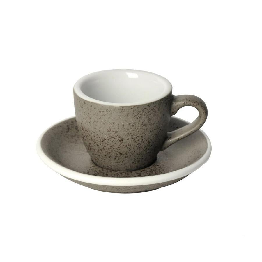 LOVERAMICS Egg Espresso Cup &amp; Saucer 80ml - Caffeine Lab