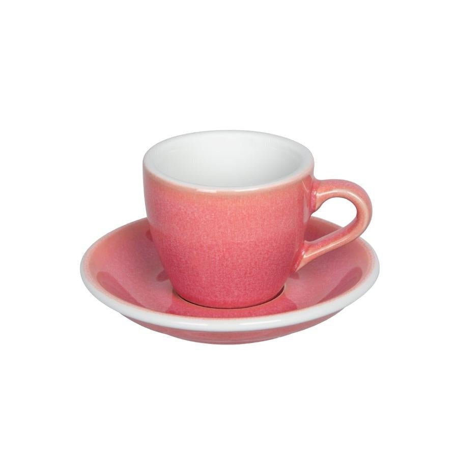 LOVERAMICS Egg Espresso Cup &amp; Saucer 80ml - Caffeine Lab