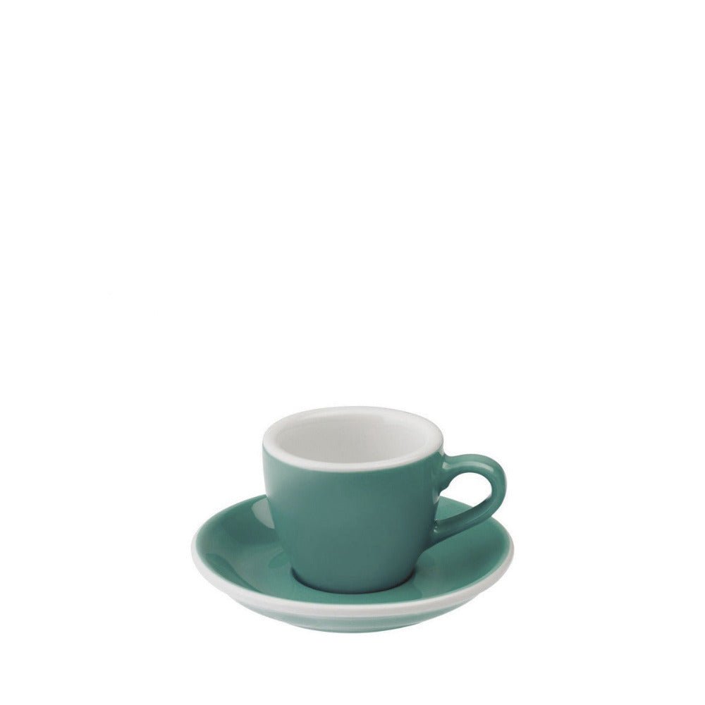 LOVERAMICS Egg Espresso Cup &amp; Saucer 80ml - Caffeine Lab