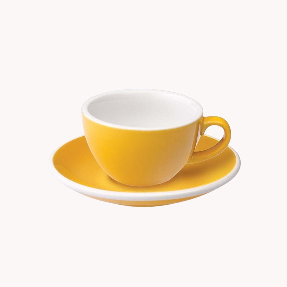 LOVERAMICS Egg Flat White Cup 150ml - Caffeine Lab