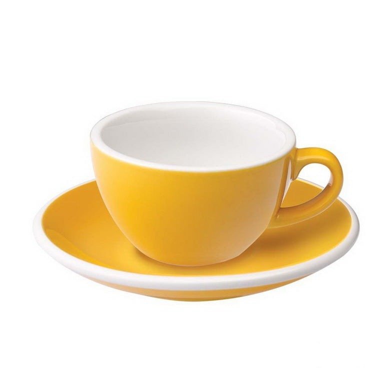 LOVERAMICS Egg Flat White Cup 150ml - Caffeine Lab