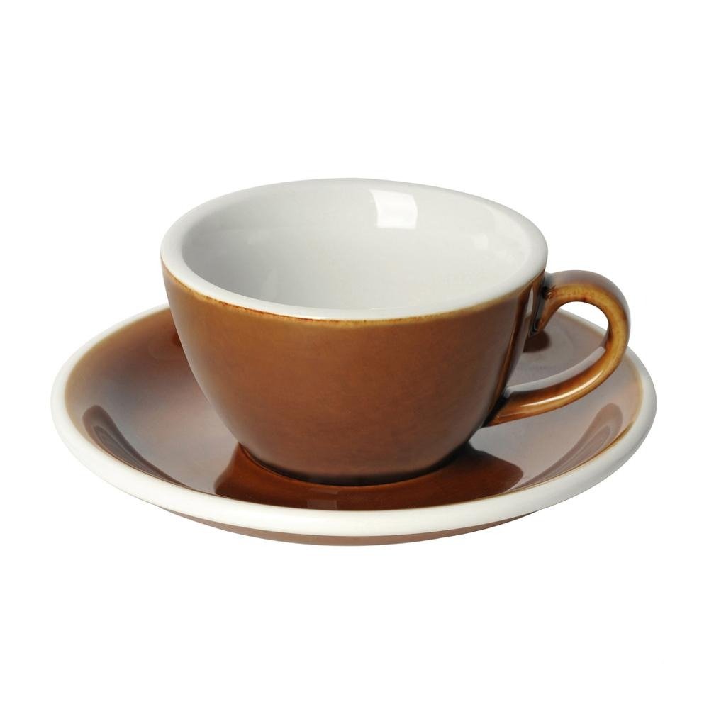 LOVERAMICS Egg Flat White Cup 150ml - Caffeine Lab