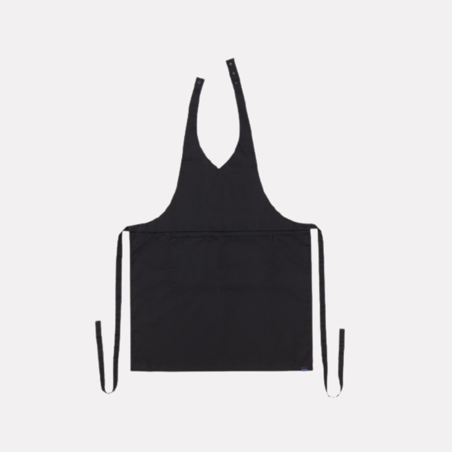 Lucio Verso Black V - Neck Classic Apron - Caffeine Lab