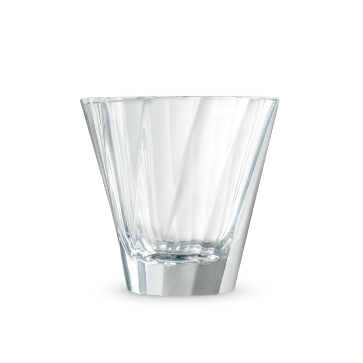 Urban Glass Twisted Cappuccino Glass 180ml - Caffeine Lab