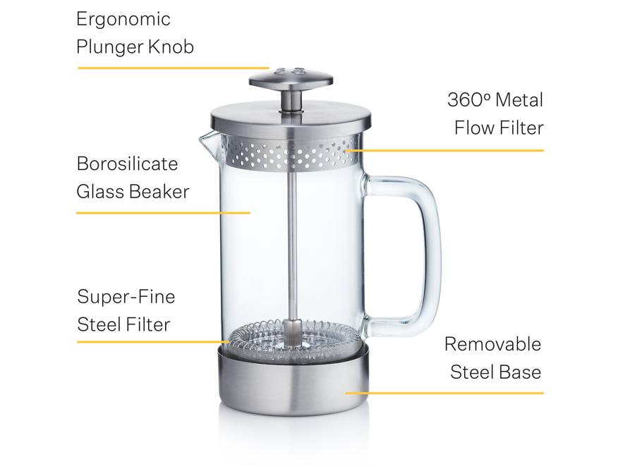 Barista &amp; Co. Coffee Press - 3 Cups/1 Mug